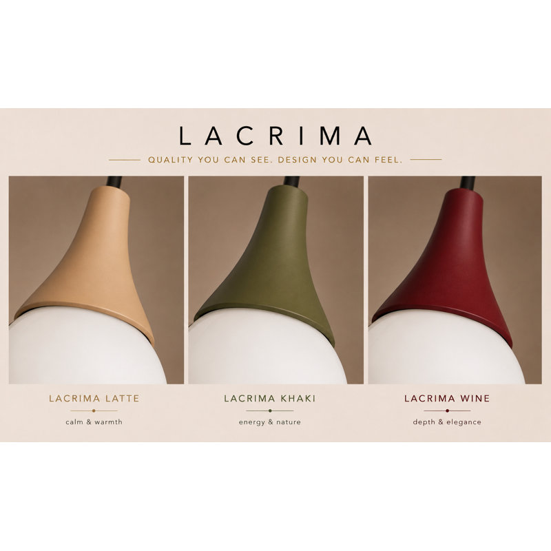 - Light Beige Pendant, 60, 6