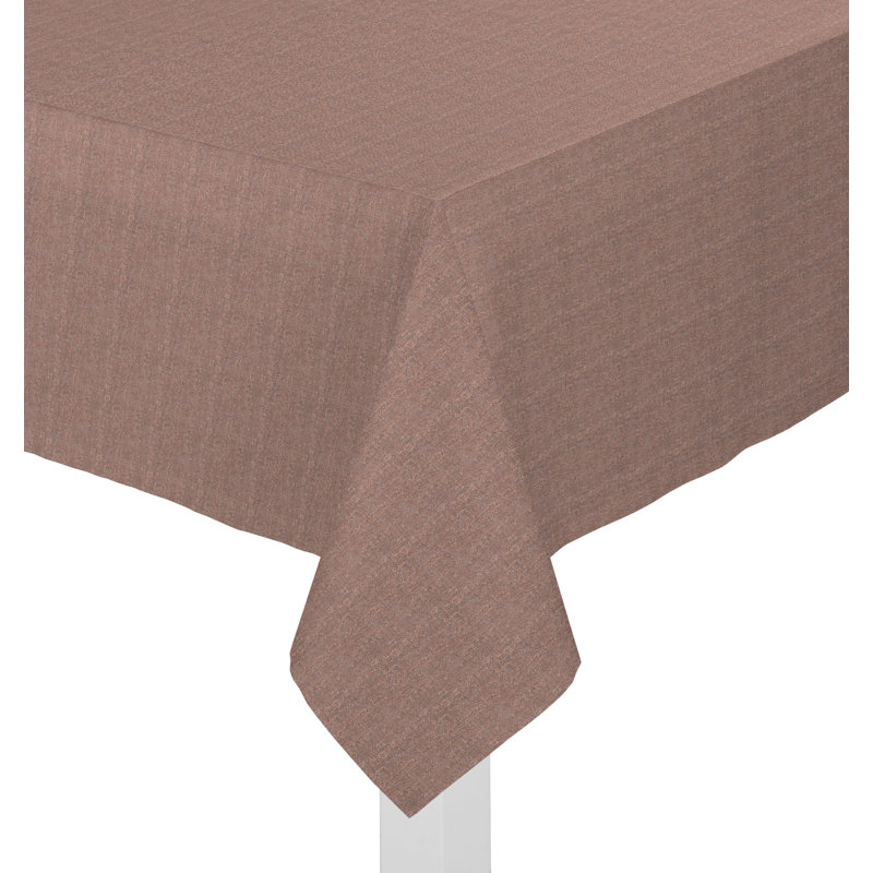 Branton Tablecloth, 130cm W x 190cm L, Brown