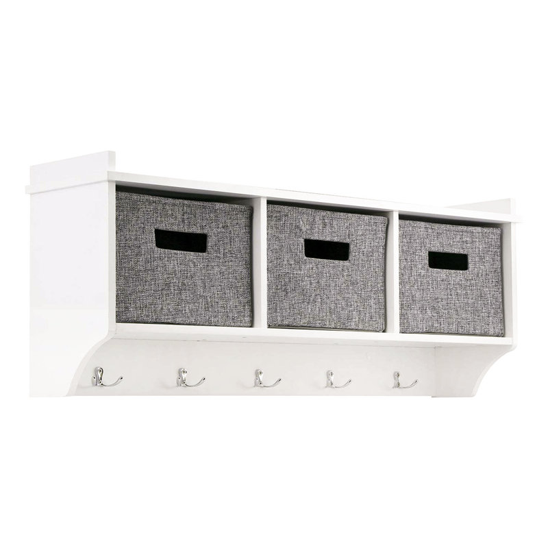 Geun Wall 5 - Hook Wall Mounted Coat Rack
