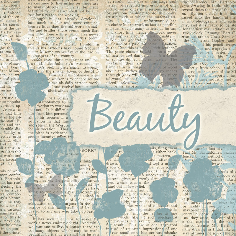Beauty In Butterflies - Wrapped Canvas Print, 122cm H x 122cm W x 3.8cm D
