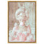 Oliver Gal Bubble Queen Glam - Diamond Dust Framed Canvas Art