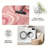 Pink and Blush Abstract Swirl carpet-easy to clean, machine-washable, soft and comfortable; suitable for door mats, kitchens, living rooms, bedrooms, corridors, and laundry areas. Easy to clean, durable carpet for home decoration.-1504954275