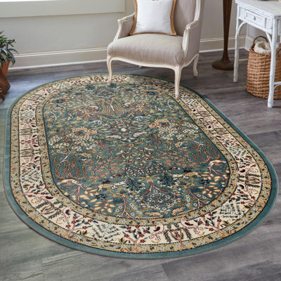 Jackson Oriental Blue Area Rug