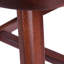 Table de salle à manger Gailann avec chaises Windsor, noyer-101798070