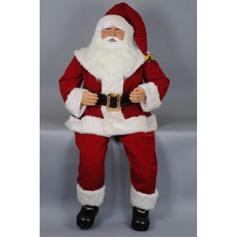 Signature Sitting Santa