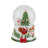 Chritmas Tree Rudolph Snow Globe