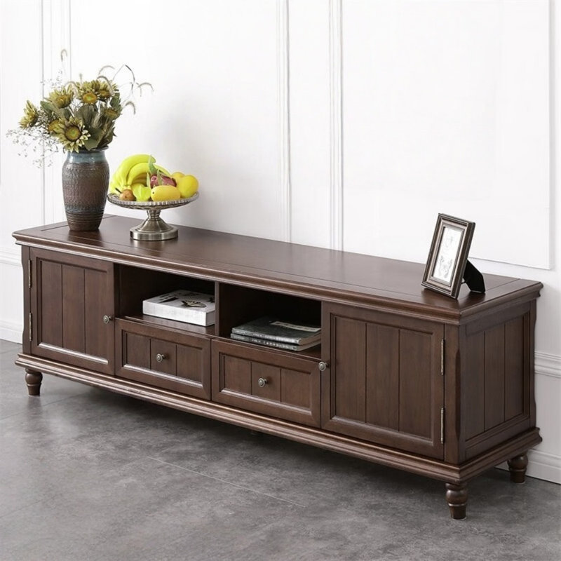 Creative Solid Wood TV Stand