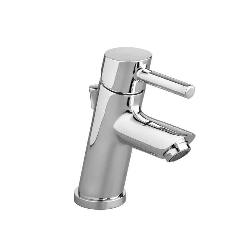 Serin Single-Hole Bathroom Faucet with Drain Assembly, Polished Chrome