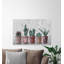 «Succulents in Terracotta Pots», reproduction d'art sur toile tendue-2032802162