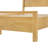3-piece Boho Rattan Design Bedroom Set Includes King Soild Wood Bed & 2 Nightstands-116722685