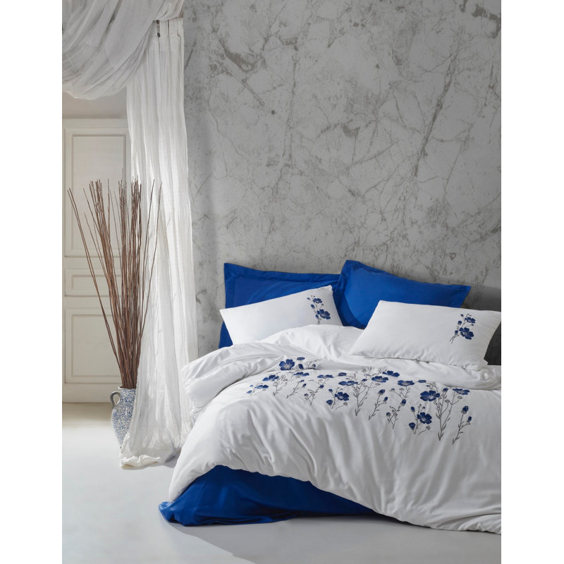 Ensemble de housse de couette 100% coton 4 pièces Ormside