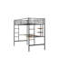 Lit mezzanine simple avec bureau Rumum par Mason & Marbles