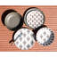 Assiette à salade en mélamine Bilboa NewWave - crème - 8,5 po