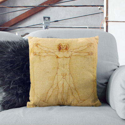 Vitruvian Man Vol.1 Scatter Cushion