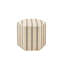 Repose-pieds hexagonal d'appoint Accent