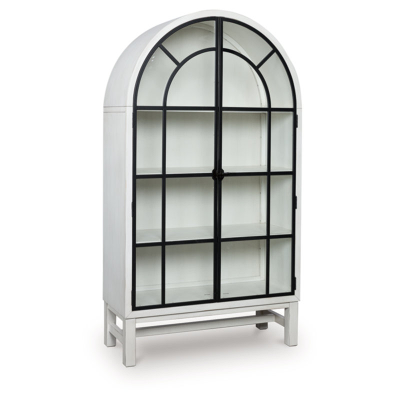 Vitrine Kanisha, Blanc