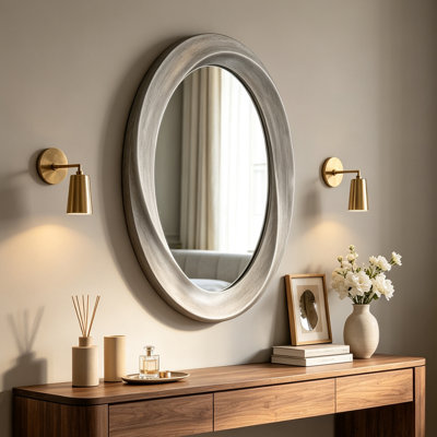 Brynnen Oval Mirror