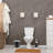 Evideco Plastic Toilet Brush and Holder-87184420