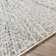 Tapis gris clair/bleu Cedillo