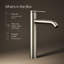 Components Single-Handle Bathroom Sink Faucet-1818287855