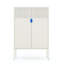 Armoire d'appoint en acier Trevyn-781647886