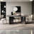 Brown Luxury Marble Rectangular Dining Table Sets-104367397-130774321