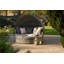 Aarju 195cm Wide Wicker Patio Daybed with Cushions-49628674