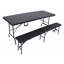 Ventana 6 - Person Patio Dining Set Rectangular Table with Cushions Included
