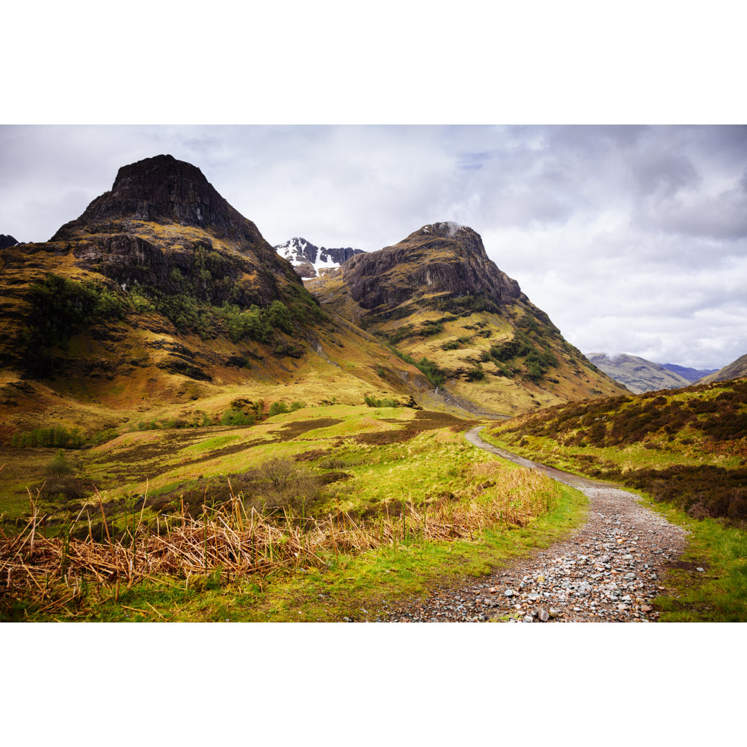 Pass von Glencoe von Theasis - Leinwandbild