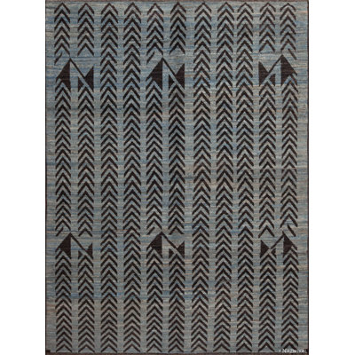One-of-a-Kind 7' x 9'3" Hand Knotted Area Rug