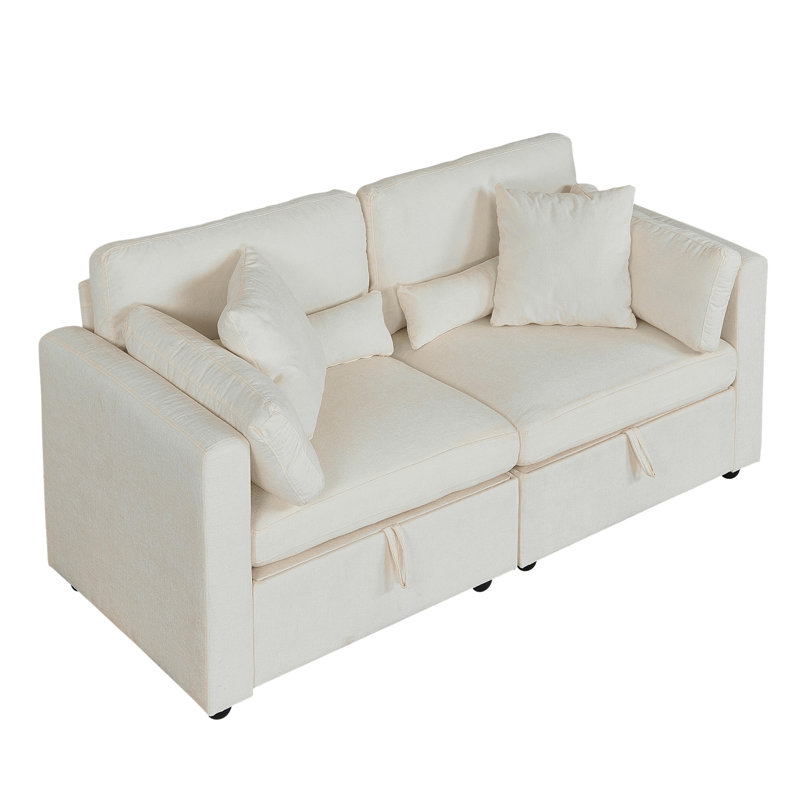 Canapé, Chenille beige