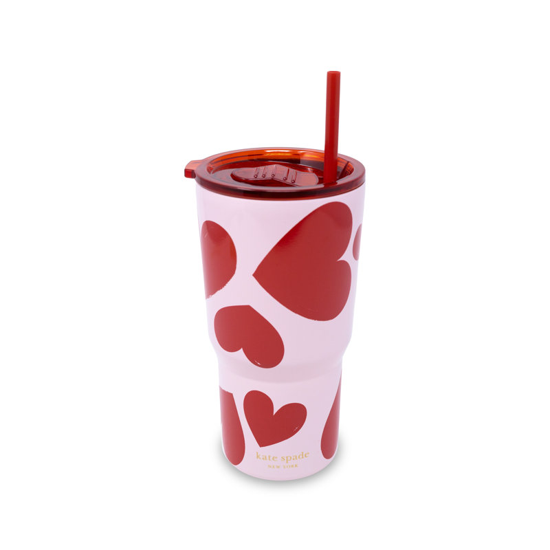 Stainless Steel 20 oz. Tumbler, Sweet Hearts