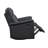 Leather Upholstered Swivel Glider Reclining Chair-654439167
