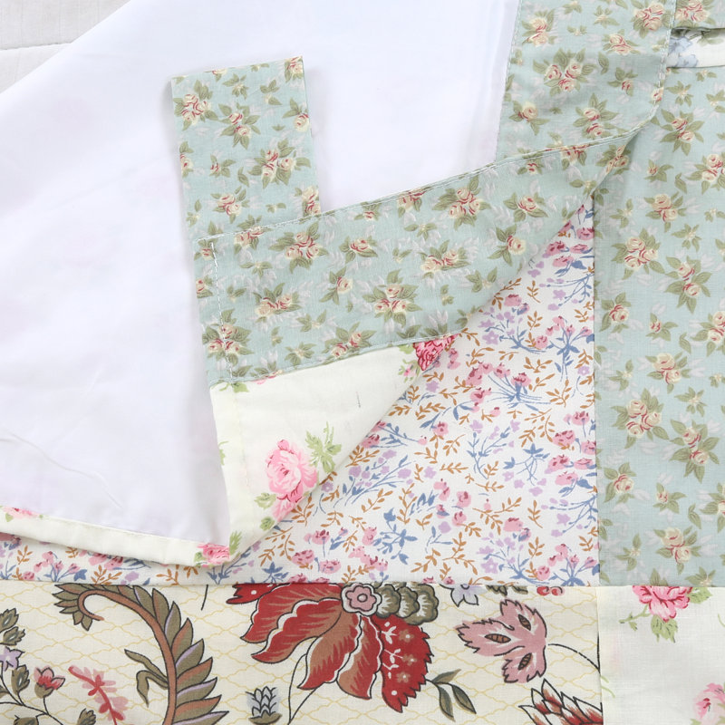Paire de rideaux semi-transparents avec passe-tringle Holenice