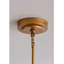 Lustre tambour en cristal 6 lumières Eva