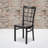 Prompton Window Back Metal Restaurant Chair-646773765