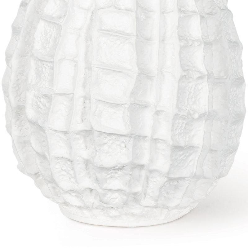Caspian Ceramic Vase (white)