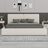 Upholstered Platform Bed With Solid Frame-1810594711