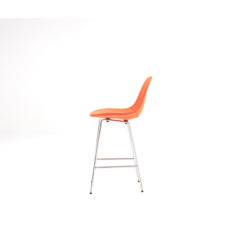 Tabouret de bar et de comptoir TA, Noir, Hauteur de comptoir (hauteur de siège de 25,5 po), Noir