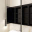 36 In. W X 26 In. H 3 Colors With Light Rectangular Iron Medicine Cabinet With Mirror