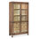 Vineyard Row Lighted China Cabinet