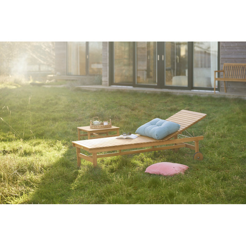 Sammen Outdoor Square Teak Garden Table