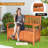 Saira Solid Wood Eucalyptus Outdoor Bench
