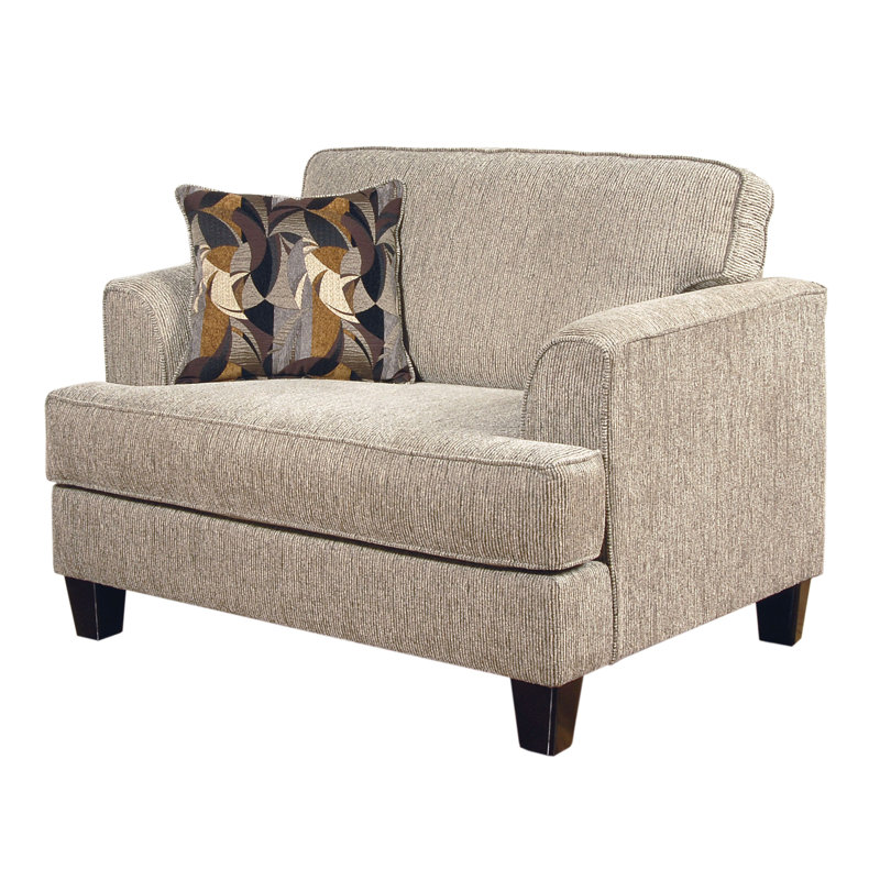 Mayzie Upholstered Armchair, Soprano Radical