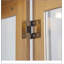 Armoire de rangement en métal durable avec 2 portes et 2 tablettes réglables pour l'espace de garage organisé