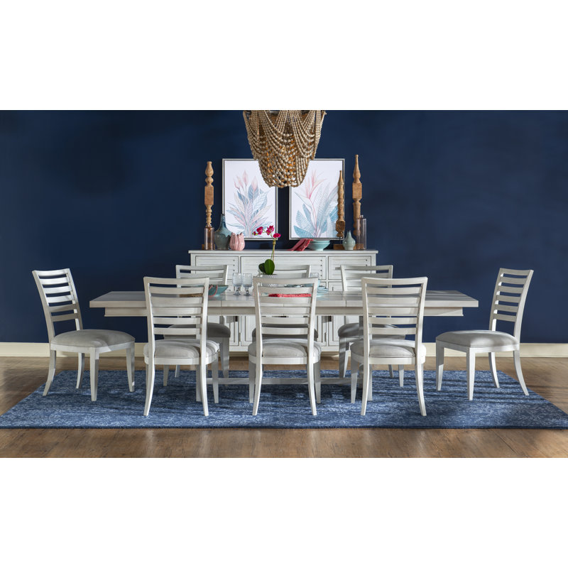Framingham Extendable Dining Table, White