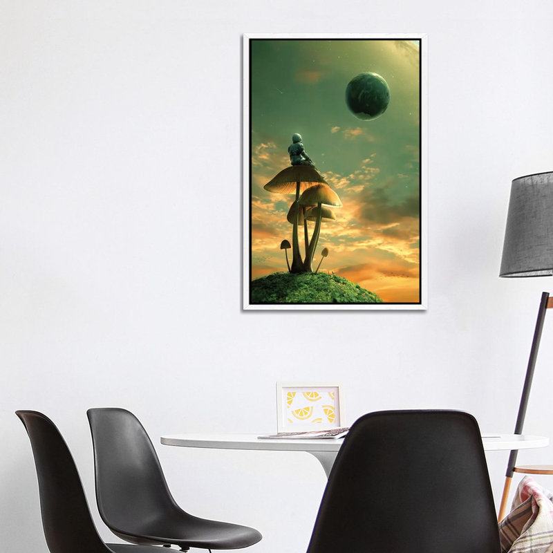 A Trip II by Nicebleed - Gallery-Wrapped Canvas Giclée on Canvas, White Floater Framed, 101.6 cm H x 66.04 cm W