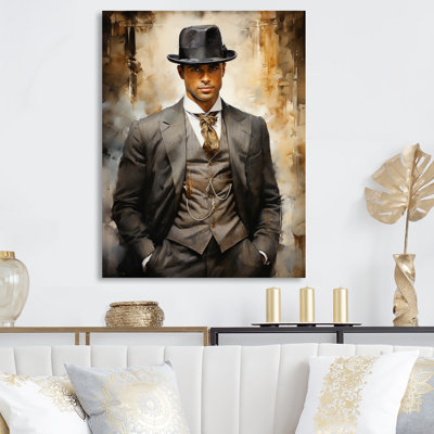 " Fashion 1920S Charming Portrait II "