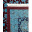 Tapis bleu unique de 10 pi 3 po x 14 pi 4 po Yosaira