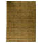 Flatweave Cotton Area Rug in Olive